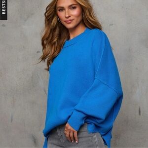 Vici Vibrant Blue Sweater